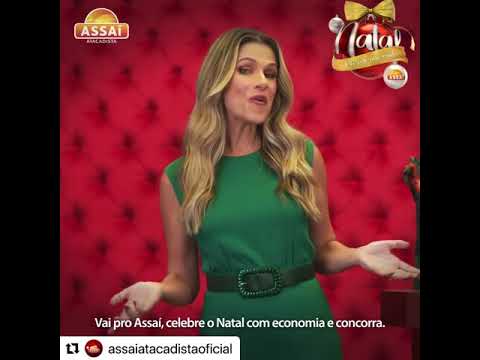 Capa de Assai Atacadista Natal com Ingrid Guimarães